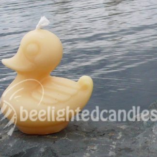 Beeswax Duck Candle